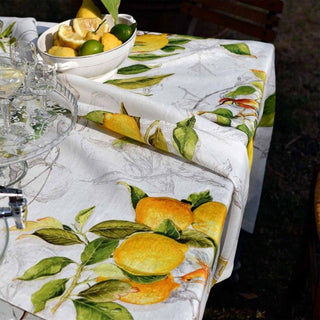 Tessitura Toscana Telerie Tovaglia Limoncello