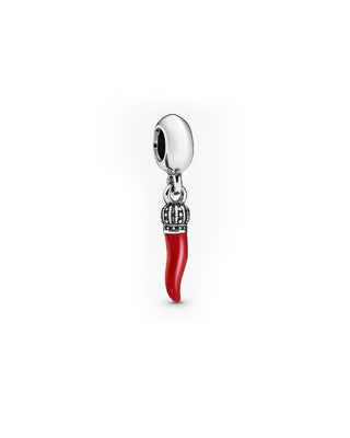 Charm pendente Cornetto portafortuna