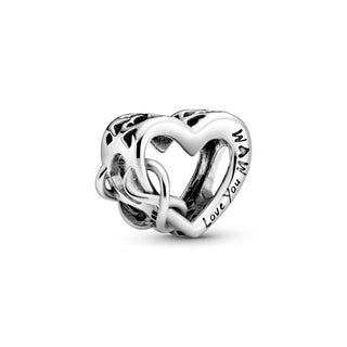 Pandora Charm a cuore infinito ti amo mamma