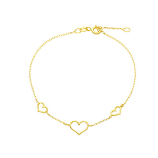 3 Hearts Bracelet