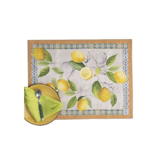 Tessitura Toscana Telerie Sottopiatto Cetara Mymat Set 2 pezzi