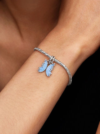 Charm Pendente Ali di Farfalla Divisibile