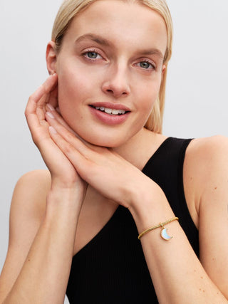 Bracciale Maglia Snake Sfaccettata con Chiusura a Cuore da Incidere