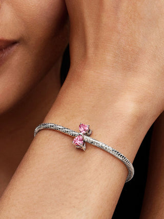 Charm Fiocco Luminoso Rosa