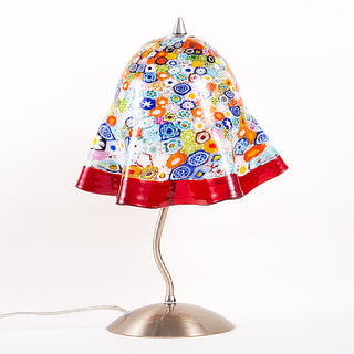 Lampada da Tavolo Millefiori - riga Rossa