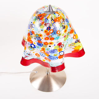 Lampada da Tavolo Millefiori - riga Rossa