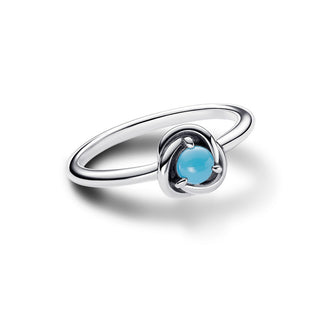 Anello Cerchio Eterno Turchese