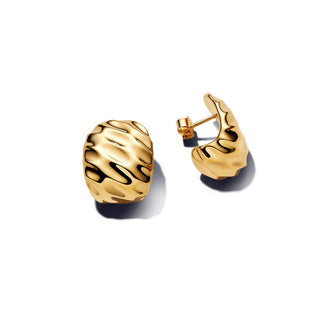 Dune Open Hoop Earrings