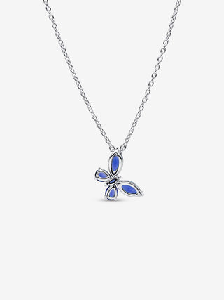Collana Farfalla Luminosa Blu