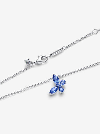 Collana Farfalla Luminosa Blu