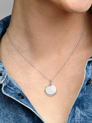 Pendente Medaglia in Argento 925 da incidere