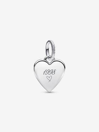 Charm Pendente Cuore da incidere