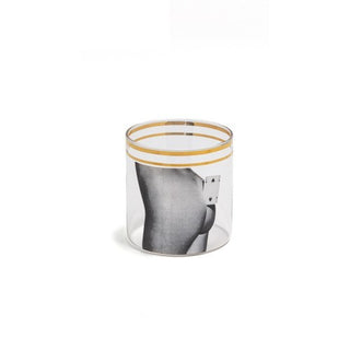 Seletti Bicchiere acqua toiletpaper two of spades