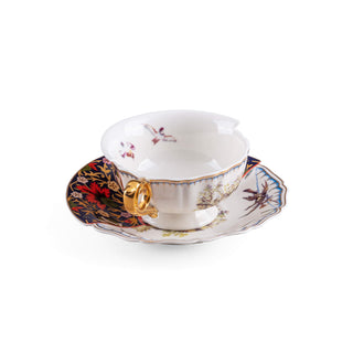 Seletti Tazza da tè con piattino hybrid kannauj