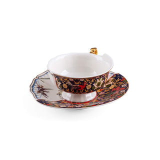 Seletti Tazza da tè con piattino hybrid kannauj
