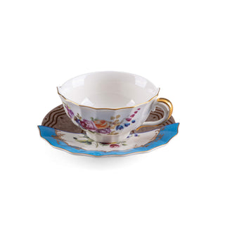 Seletti Tazza da tè con piattino hybrid kerma