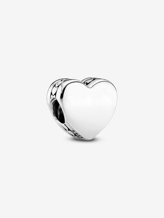 Murano Glass Dolphins and Heart Pendant Charm