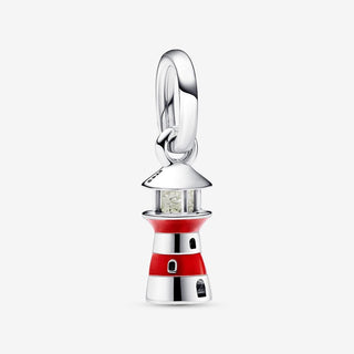 Glow in the Dark Lighthouse Pendant Charm