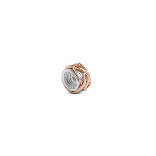 Ciondolo Mini Filodellavita, 13 Fili In Oro Rosa 9Kt e Argento 925