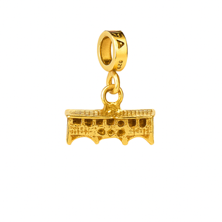 Charm pendente Ponte vecchio Firenze dorato