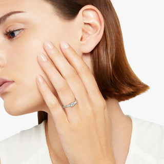 Bold Knot Silver Ring