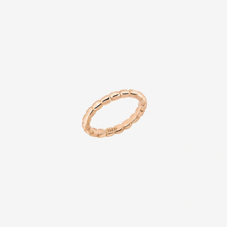 9K Rose Gold Granelli Ring