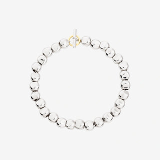 Silver Nugget Bracelet