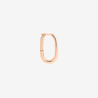 9K Rose Gold Essentials Hoop Earring