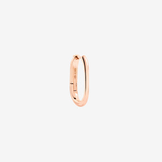 9K Rose Gold Essentials Hoop Earring