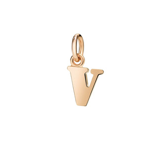 Charm V 9K Rose Gold V