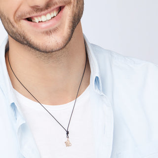 9K Rose Gold Dragon Charm