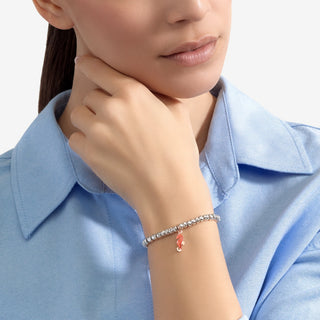 Charm Cavaluccio Gold 9K Orange Pearl Enamel