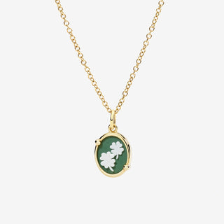 Charm Cammeo Quadrifoglio