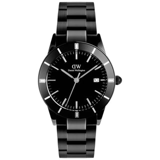 Iconic Paradigma Link B 40 Black Bezel Black Enamel Watch
