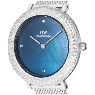 Orologio Crystalline Bezel 32 Blue Sterling Mop