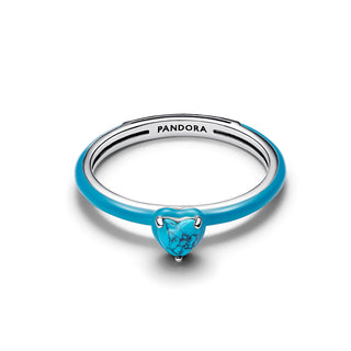 Ring Ring Turquoise Chakra Heart Pandora ME