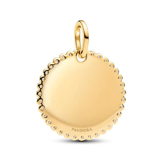 Charm Pendente Medaglia Luminosa da incidere