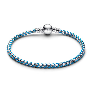 Turquoise Woven Fabric Bracelet