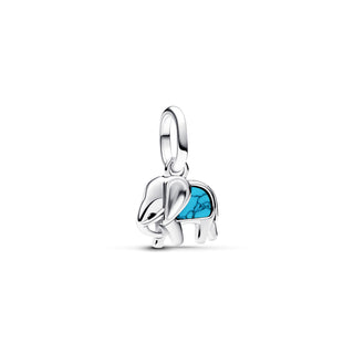 Charm Mini Pendente Elefante Turchese Pandora ME