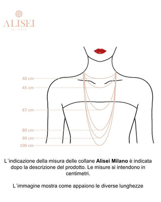 Rosè Diamond Discs Necklace