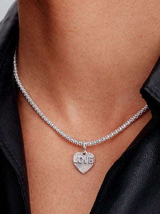Charm Pendente Cuore "LOVE"