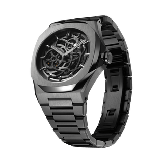 Skeleton Watch 41.5mm Silver
