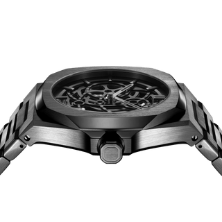 Skeleton Watch 41.5mm Silver