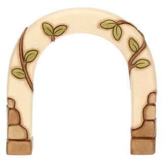 Ceramic Arch Classic Nativity Scene