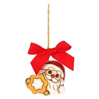 Christmas Decoration Santa Claus With Ceramic Star