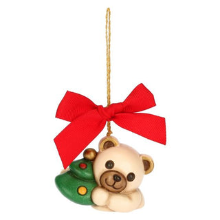 Christmas Decoration Teddy With Christmas Tree