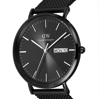 Classic Day Display Onyx Watch