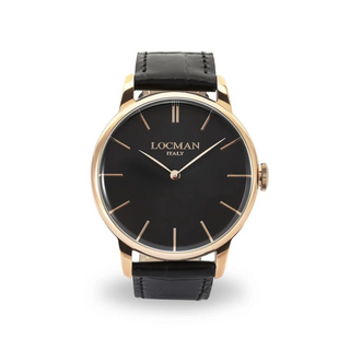 Locman 1960 Only Time Steel Watch 0251V09-RGBKRGPK