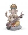 Lladrò Figurina ganesha con veena