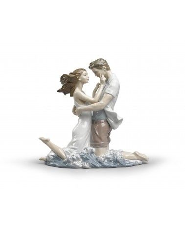 Lladrò Figurina coppia l'ebbrezza dell'amore